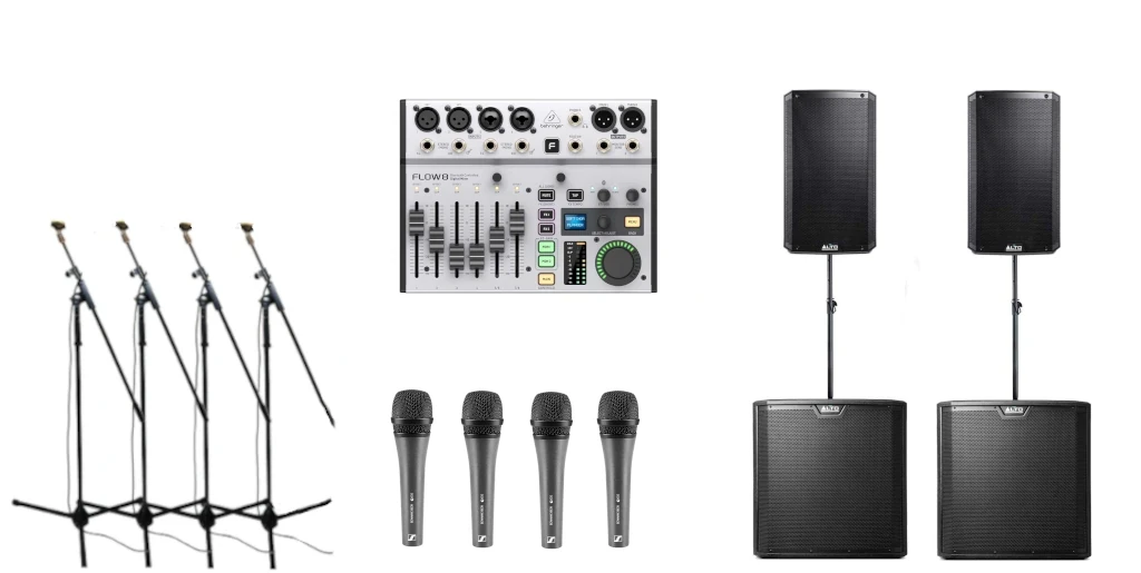 Individual components of We've got a crowd